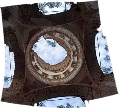 Купол Троицкого собора. Рёконьская пустынь