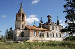 Георгиевская церковь в селе Река