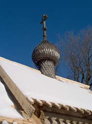 Купол церкви Дмитрия Солунского. Староладожская крепость.