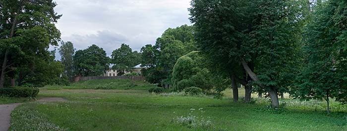 Монрепо. Деревянный усадебный дом в стиле классицизма (1798—1804гг)