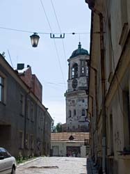 Часовая башня. Выборг.